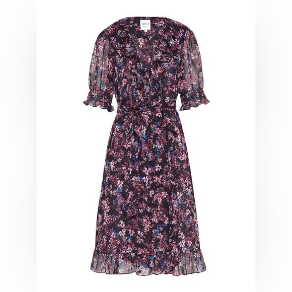 Misa Los Angeles Sheer Solenn Dress - Picture 2 of 13